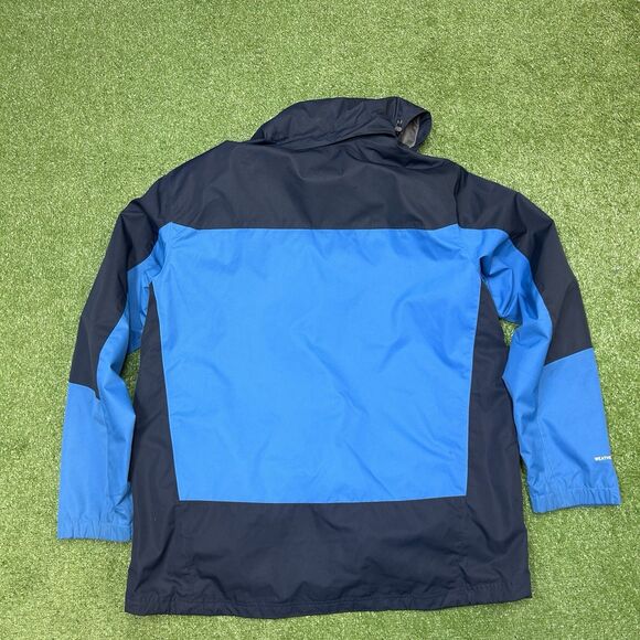 Eddie Bauer Weatheredge PLUS Men Hooked Shell Waterproof Ski Jacket XL Blue - Picture 11 of 14